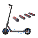 2 PCS Electric Scooter Wheel Four-way Side Decorative Cover With Reflective Strips For Xiaomi Mijia 1S / Pro(Black)