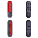 2 PCS Electric Scooter Wheel Four-way Side Decorative Cover With Reflective Strips For Xiaomi Mijia 1S / Pro(Black)