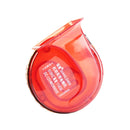 Motorcycle High And Low Snail Waterproof Speaker With Lamp(Red)