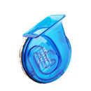 Motorcycle High And Low Snail Waterproof Speaker With Lamp(Blue)