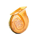 Motorcycle High And Low Snail Waterproof Speaker With Lamp(Orange)