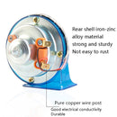 Motorcycle High And Low Snail Waterproof Speaker With Lamp(Red)