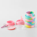 350ml Silicone Folding Water Cup Portable Outdoor Sports Water Bottle Large Capacity Retractable Travel Cup