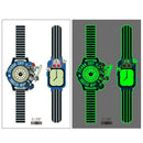 20 PCS Children Waterproof Luminous Cartoon Watch Tattoo Stickers(Ei-297)