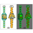 20 PCS Children Waterproof Luminous Cartoon Watch Tattoo Stickers(Ei-298)