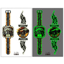 20 PCS Children Waterproof Luminous Cartoon Watch Tattoo Stickers(Ei-299)