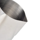 350ml Inner Scale Pull Flower Cup Stainless Steel Milk Foam Cup Coffee Utensils