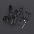SMCP5456 Motorcycle Drink Holder Bicycle Cup Rack Kettle Frame Modified Accessories, Colour: With Pipe Clamp (Black)