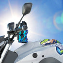 SMCP5456 Motorcycle Drink Holder Bicycle Cup Rack Kettle Frame Modified Accessories, Colour: With Pipe Clamp (Black)