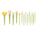 14-In-One Super Soft Hair Beauty Makeup Brush Set Loose Powder Brush Fan-Shaped Highlight Brush Concealer Brush,Style: OPP Bag