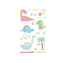 20 PCS Waterproof Anti-Sweat Children Cute Cartoon Animal Tattoo Stickers(EC-618)