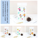 20 PCS Waterproof Anti-Sweat Children Cute Cartoon Animal Tattoo Stickers(EC-618)