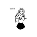 50 PCS Bad Girl Waterproof Dark Tattoo Stickers(CC6355)