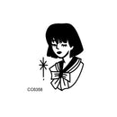50 PCS Bad Girl Waterproof Dark Tattoo Stickers(CC6358)