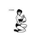 50 PCS Bad Girl Waterproof Dark Tattoo Stickers(CC6368)