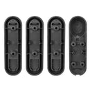Electric Scooter Wheel Four-way Side Decorative Cover With Reflective Strips & Screws For Xiaomi Mijia 1S / Pro 2(Yellow)