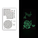 10 PCS Waterproof Color Luminous Tattoo Sticker Face Sticker(EX-008)