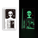 10 PCS Waterproof Color Luminous Tattoo Sticker Face Sticker(EX-024)