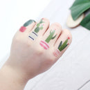 20 PCS Waterproof Painted Fruits Vegetables Plants Children Tattoo Stickers(EC-552)