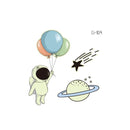 20 PCS Children Waterproof Space Luminous Tattoo Stickers(Ci-104)