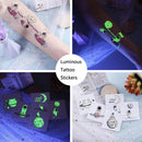 20 PCS Children Waterproof Space Luminous Tattoo Stickers(Ci-117)