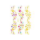 10 PCS Hot Stamping Waterproof Music Festival Face Tattoo Sticker(VS-003)