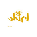 20 PCS Waterproof Bachelor Party Hot Stamping Wedding Bridal Tattoo Stickers(VC-210)