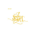 20 PCS Waterproof Bachelor Party Hot Stamping Wedding Bridal Tattoo Stickers(VC-227)