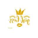20 PCS Waterproof Bachelor Party Hot Stamping Wedding Bridal Tattoo Stickers(VC-230)
