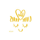 20 PCS Waterproof Bachelor Party Hot Stamping Wedding Bridal Tattoo Stickers(VC-231)