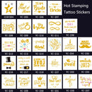 20 PCS Waterproof Bachelor Party Hot Stamping Wedding Bridal Tattoo Stickers(VC-234)