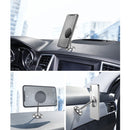 ZZ078 High-Feet Double-Ball Phone Bracket Car Magnetic Lazy Phone Holder(Red)