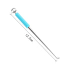 5 PCS Fishing Line Unhooker Deep Throat Hook Lifter Accessories For Fishing, Specification: Length 12.5cm(Blue)