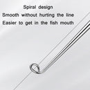 5 PCS Blind Stabbing Device Multifunctional Stainless Steel Fish Mouth Deep Throat Detacher(Metal Blue)