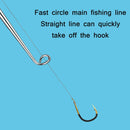 5 PCS Blind Stabbing Device Multifunctional Stainless Steel Fish Mouth Deep Throat Detacher(Metal Red)