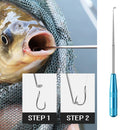 5 PCS Blind Stabbing Device Multifunctional Stainless Steel Fish Mouth Deep Throat Detacher(Metal Gray)