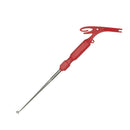 2 PCS 3 In 1 Knotted And Tied Fishing Hook Fishing Tool Multifunctional Hook Retractor(Red Handle)