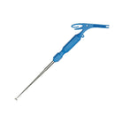 2 PCS 3 In 1 Knotted And Tied Fishing Hook Fishing Tool Multifunctional Hook Retractor(Blue Handle)