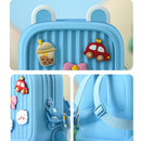 K32 Children Cute Travel Messenger Bag Stylish Lightweight Backpack(Blue)