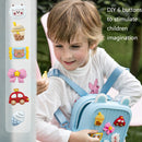 K32 Children Cute Travel Messenger Bag Stylish Lightweight Backpack(Blue)