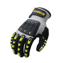 ROTOSAFETY RZT-HFZ20 Shock-Proof Anti-Smashing Anti-Cutting Anti-Collision Gloves TPR Mechanical Maintenance Fire Rescue Miners Mining Anti-Stab Gloves, Size: XL