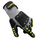ROTOSAFETY RZT-HFZ20 Shock-Proof Anti-Smashing Anti-Cutting Anti-Collision Gloves TPR Mechanical Maintenance Fire Rescue Miners Mining Anti-Stab Gloves, Size: XL