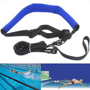 Swimming Resistance Strength Training Equipment Elastic Rope Swimming Training Belt Set(Blue)