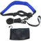 Swimming Resistance Strength Training Equipment Elastic Rope Swimming Training Belt Set(Blue)