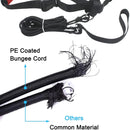 Swimming Resistance Strength Training Equipment Elastic Rope Swimming Training Belt Set(Black)