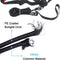Swimming Resistance Strength Training Equipment Elastic Rope Swimming Training Belt Set(Black)