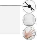 2 PCS Plant Insect Cover Net With Drawstring Greenhouse Fruit Tree Bird Cover, Specification: 1x1.4m(White)
