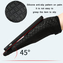 WEST BIKING YP0211223 Full-Finger Gloves For Cycling Shock Absorption Non-Slip Touch Screen Gloves, Size: M(Blue)