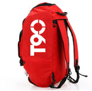 Fitness Sports Travel Bag Men And Women The Same Large-Capacity Backpack Hand-Held Shoulder Bag With Independent Shoe Position, Colour: Black
