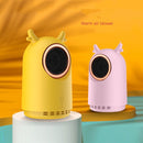 xl-001 Home Heater Mini Desktop Hot Air Blower, EN Plug(Yellow)